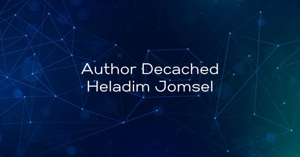 Author Decached Heladim Jomsel